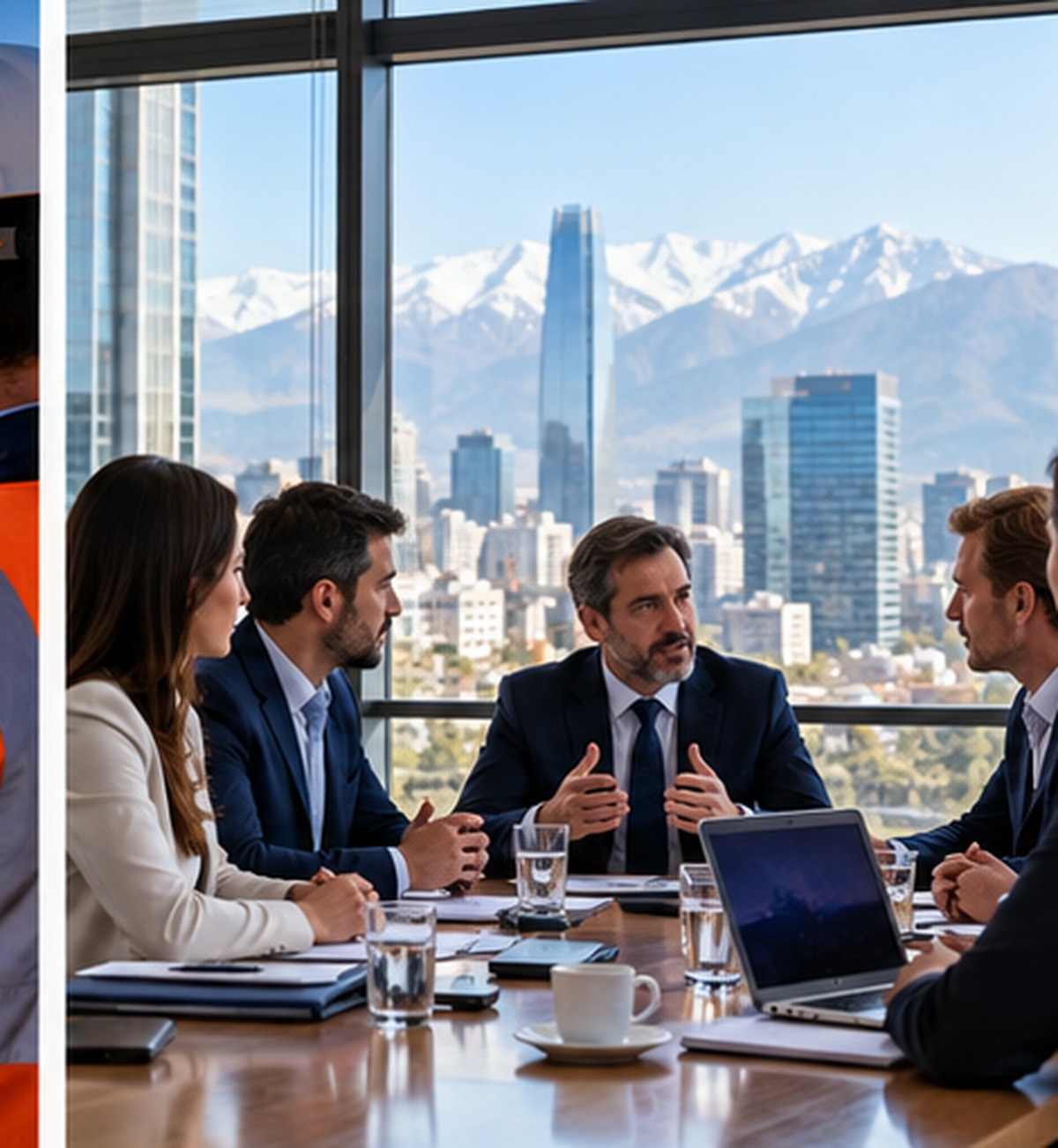 Reunión profesional para análisis y toma de decisiones